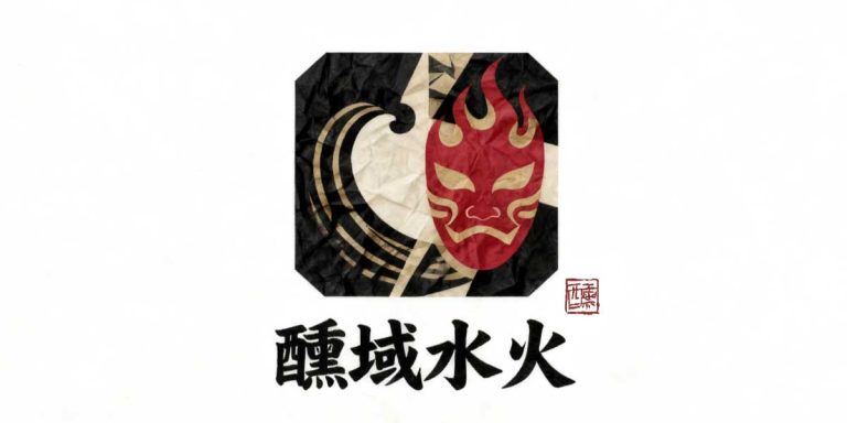 醺域水火 Logo